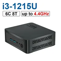 JINGSHA mini pc i3 1215U 12th CPU 6C/8T complete gaming mini computer WIFI6 BT5.2 Windows 10 11 pocket pc desktop computers