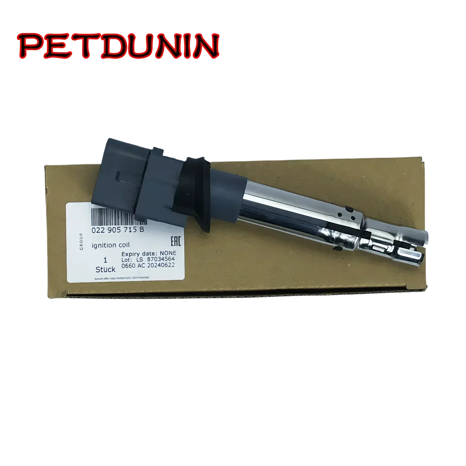 

022905715B Ignition coil for Volkswagen Golf R32 Touareg Phaeton T5 EOS Audi A3 TT 3.2 22905715B 022 905 715 B