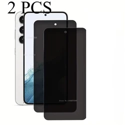 2packs 9H Privacy Tempered Glass for Samsung Galaxy S23 Plus S22 S21 S20 Plus Protective Glass Film