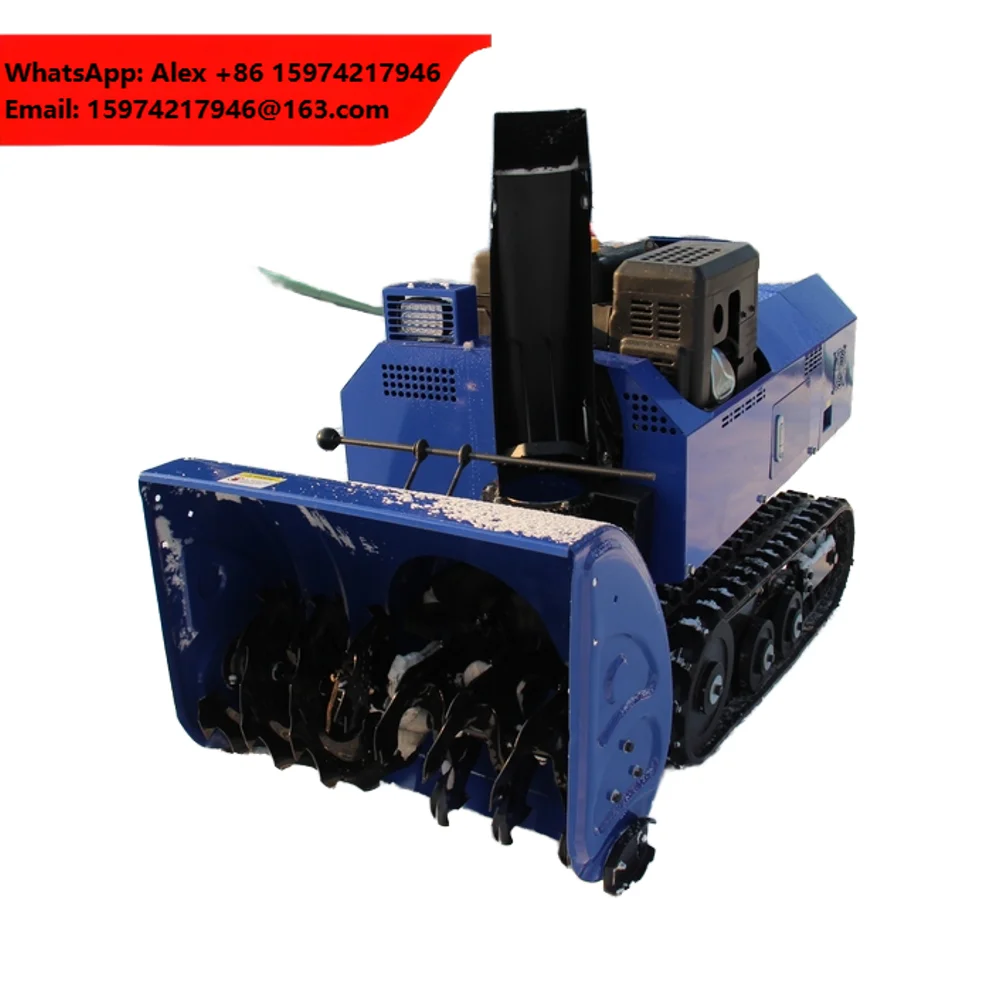 High Quality Electric Snow Thrower Snow Blower With Remote Control New & Used For Construction Industry Snow Clearing Machine
