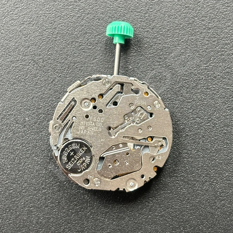 اليابان المستوردة FS00 حركة 6 الأيدي متعددة الوظائف تقويم واحد حركة كوارتز 3 نقاط التقويم ساعة حركة الملحقات