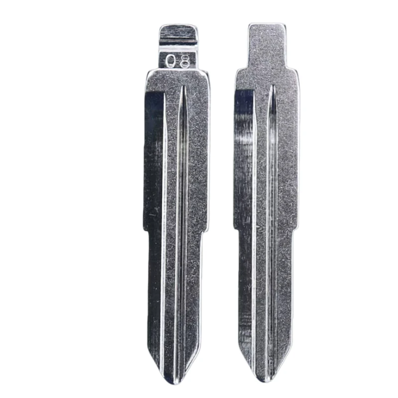XIEAILI OEM 50Pcs 08# Uncut Car Key Blank Blade TOY38R For Kia Carnival For Keydiy KD Xhorse VVDI JMD
