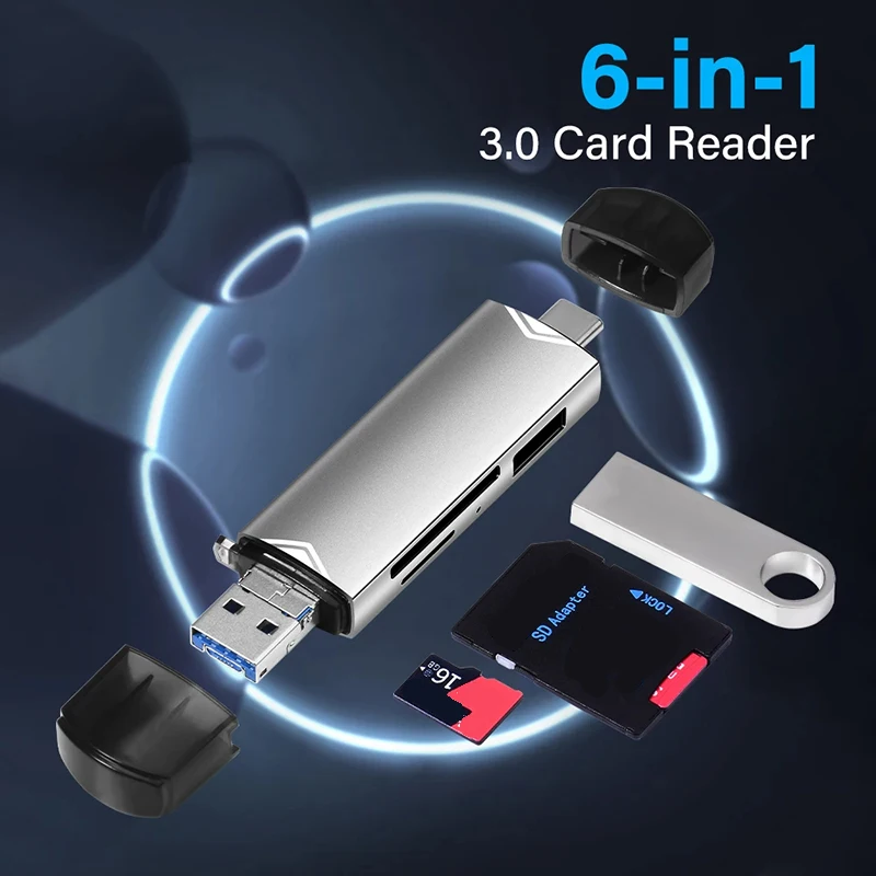 Otg 6 In 1 Type C S…