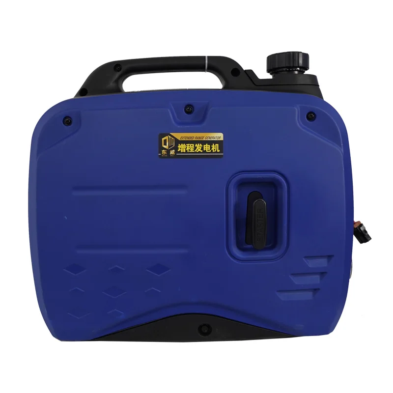 Gaasoline Generator Electric Car New Energy Two-wheeled Tricycle DC 48v 60v 72v Generator Lifepo4 Lithium Battery Charging view 5