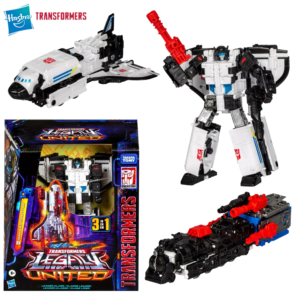 

[In-Stock] Hasbro Transformers Legacy United Galaxy Shuttle 19cm Leader Class Anime Action Figure Collectible Robot Model Toys
