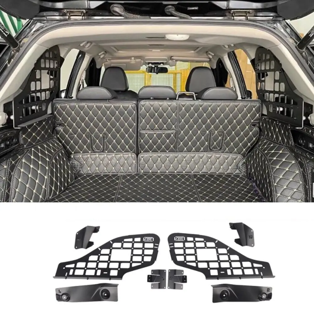 

For Subaru Forester SK 2019-2023 Aluminum Rear Trunk Shelf Storage Bracket Luggage Racks Rear Window Molle Panel Cargo Rack