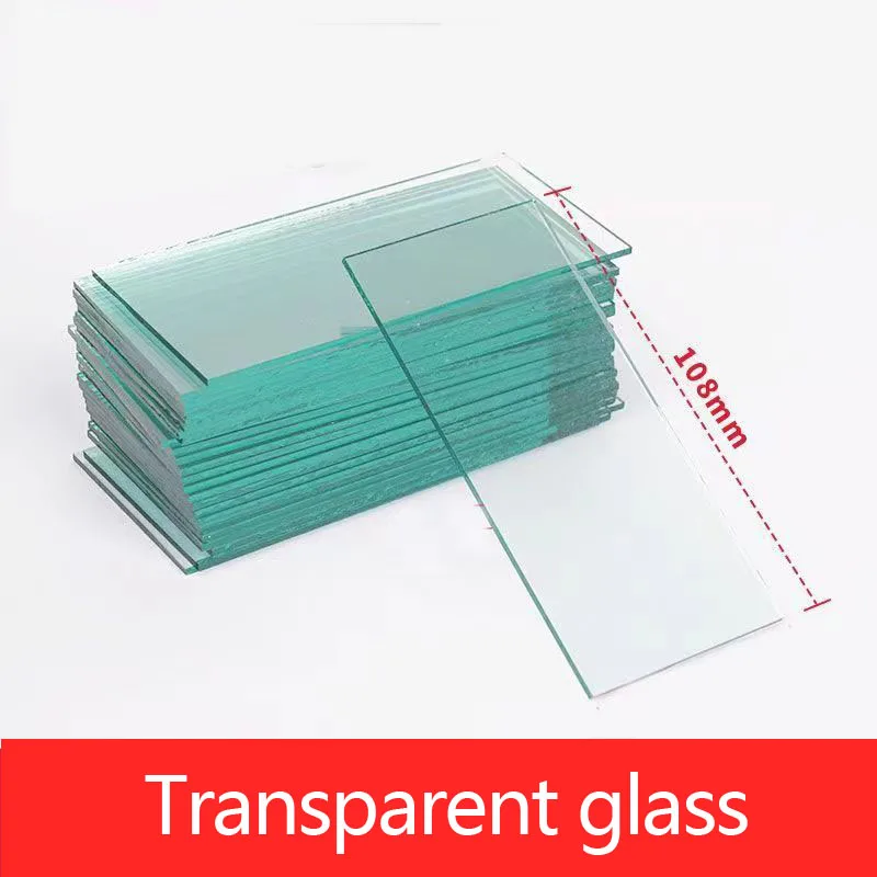 I KEY BUY 2pcs/Lot Black / Tansparent Color Glass DIN7 DIN8 DIN9 DIN10 DIN11 DIN12 108x50mm Arc Welding Protection Glass Filter