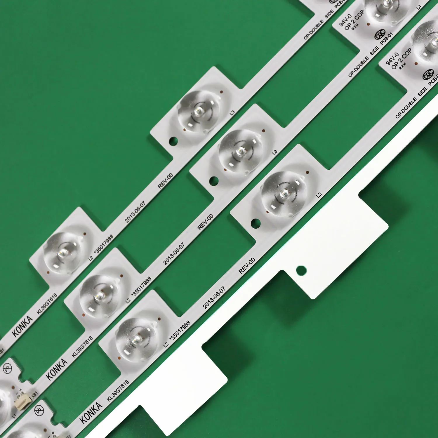 1/5/10 مجموعات LED شريط مصابيح الإضاءة الخلفية للتلفزيون 39 بوصة KL39GT618 35017988 5 المصابيح * 6 فولت 307 مللي متر DL3945i DL3945i(a)