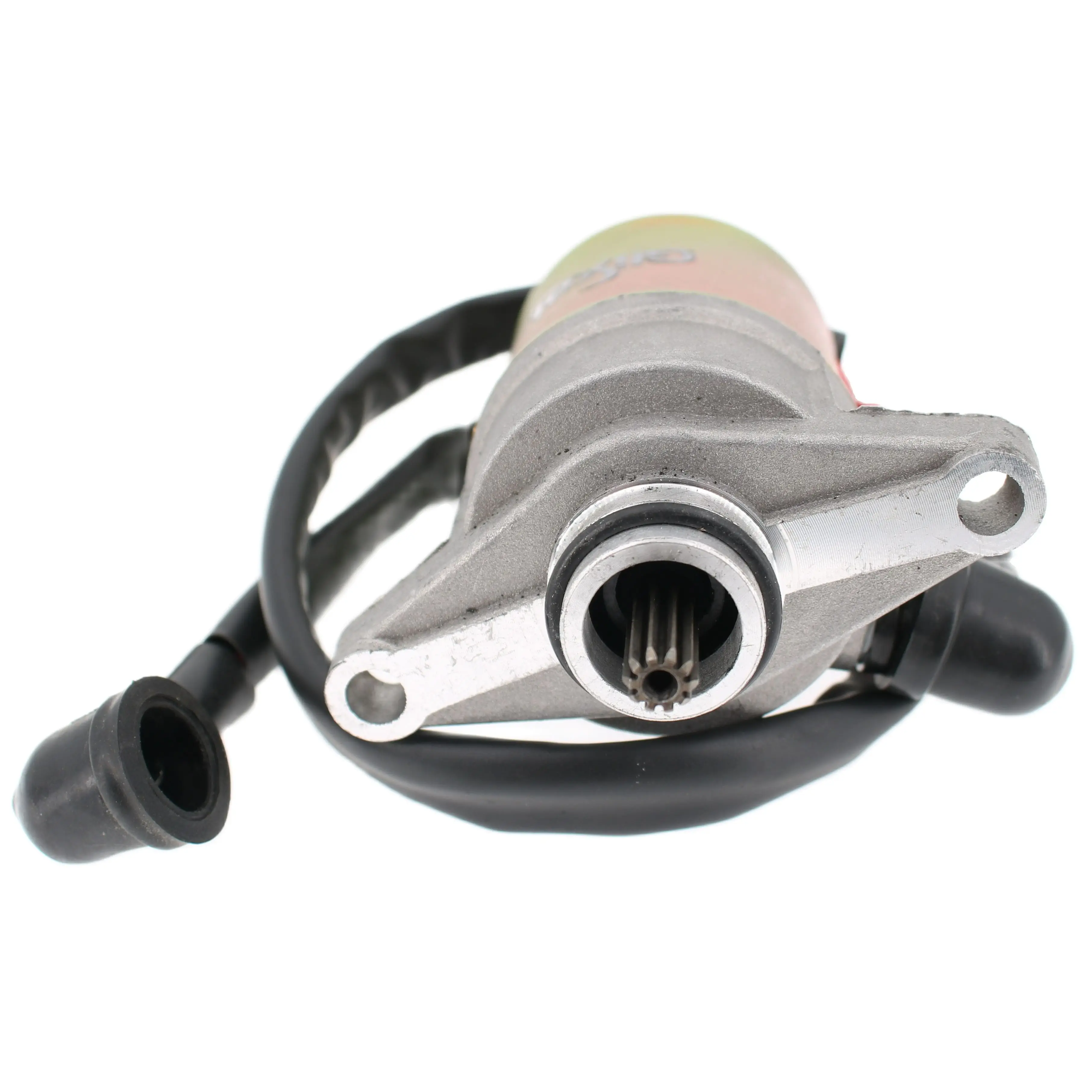 Glixal GY6 49cc 50cc 80cc 100cc Electric Starter Motor with Wire for 4-stroke QMB139 13QMB Scooter Moped ATV Go-kart Engines