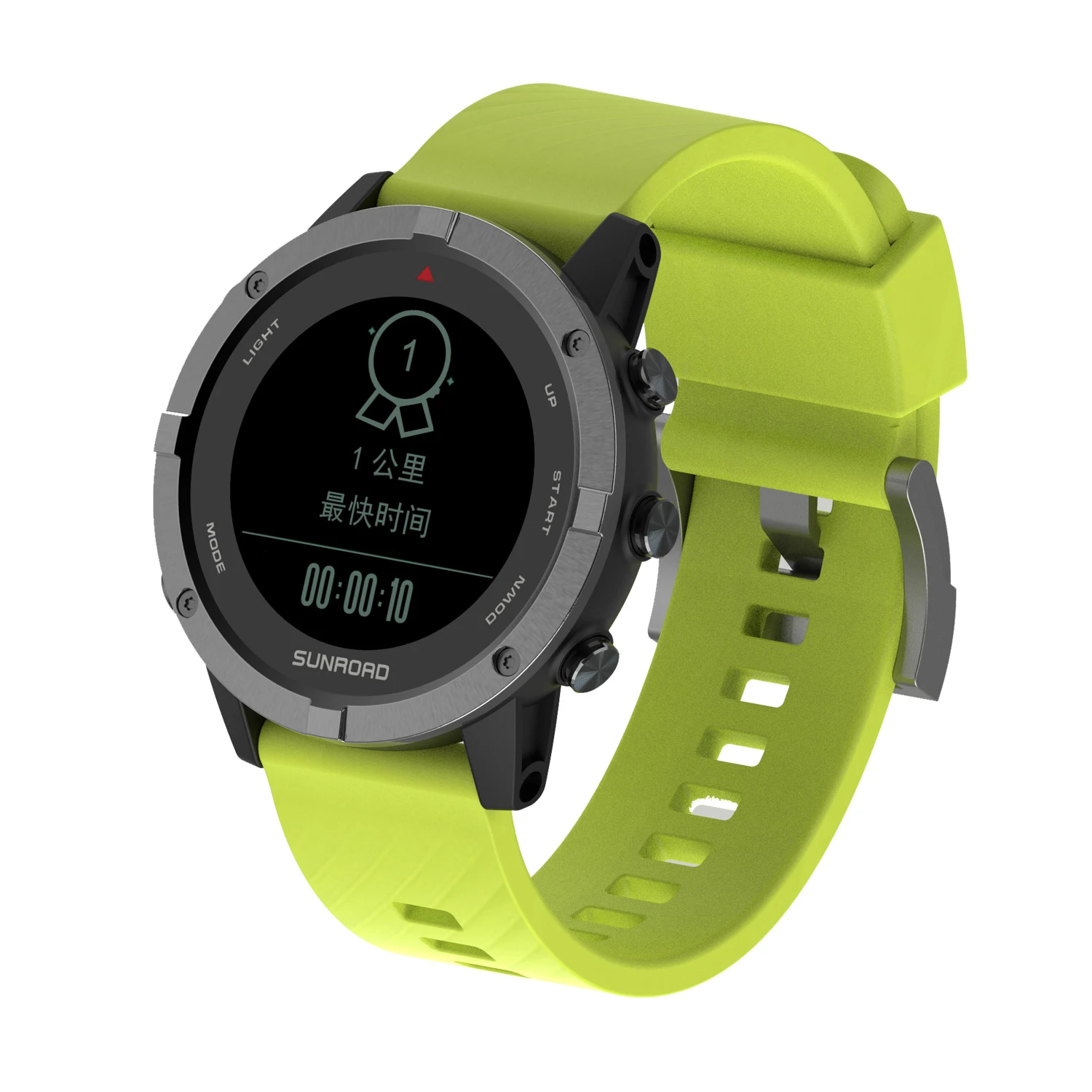 T3 GPS Sport Watch With Heart Rate Diving Swimming Watch Compass Altitude Barometric Compass Step Watch for Sports Enthusiasts
