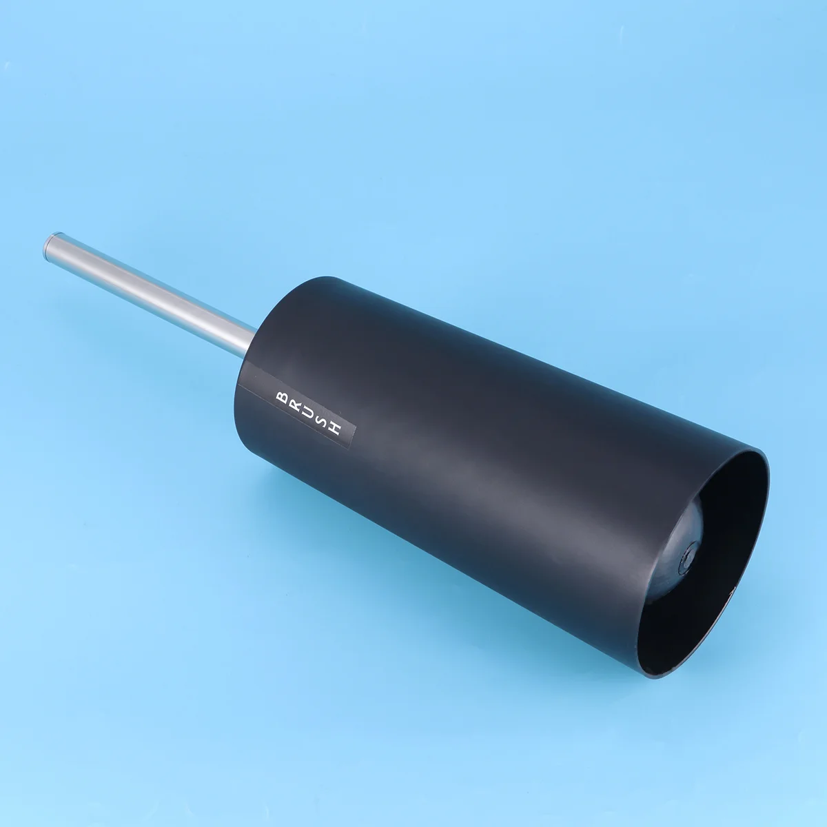 

Toilet Brush Set Thickened Stainless Steel Long Handle Soft Bristles Bathroom Scrubber With Holder Design Black