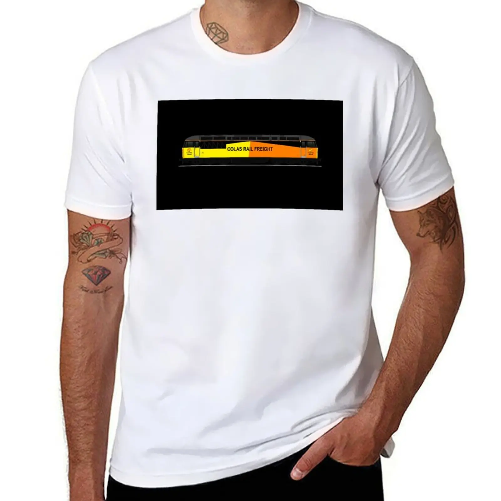 

CLASS 56 LOCOMOTIVE T-Shirt man t shirts graphic t shirt man designer T-Shirt