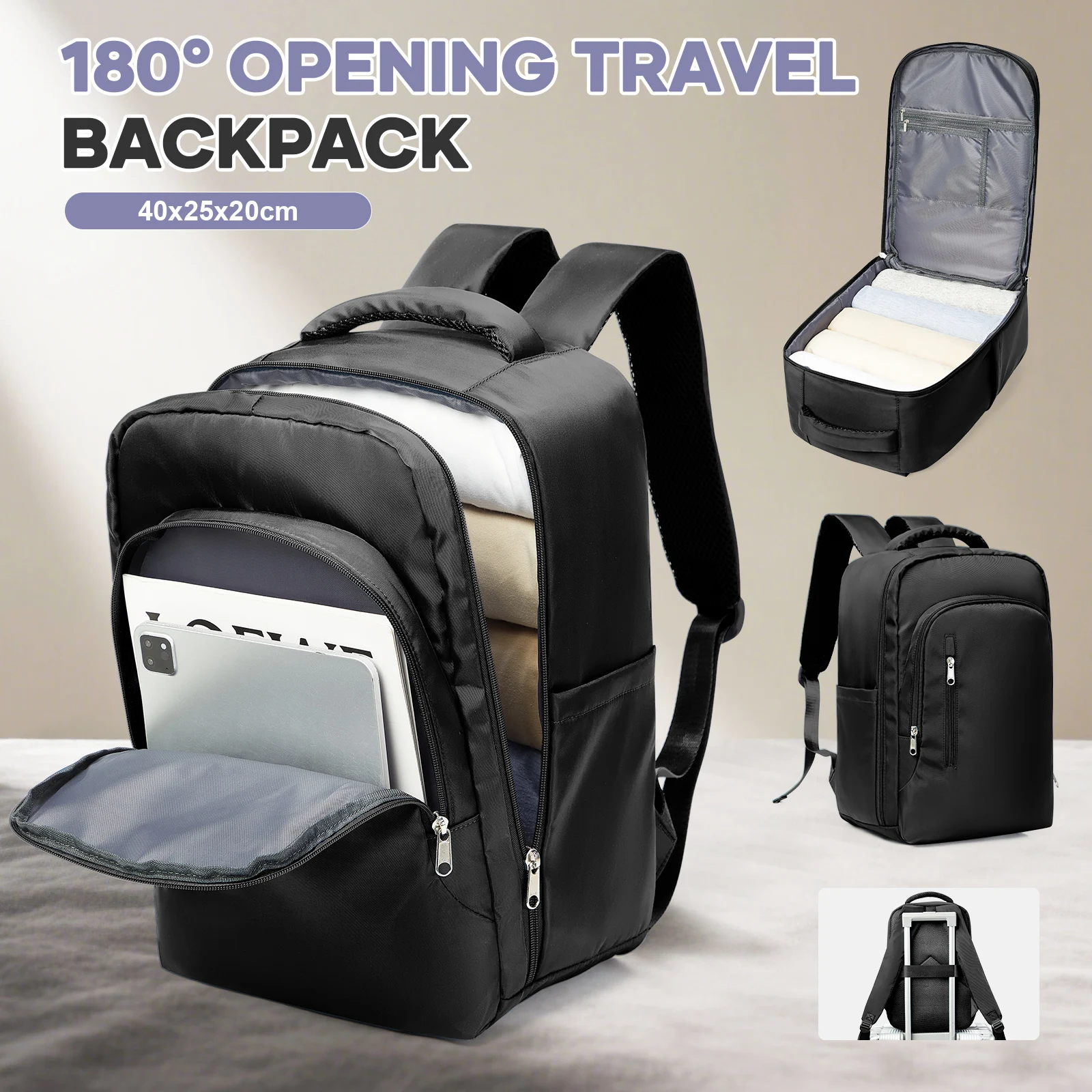 

Aircraft Cabin Travel Backpack 40x20x25,Men's Women's Backpack Portable College Backpack, Laptop Backpack, Hand Luggage Backpack