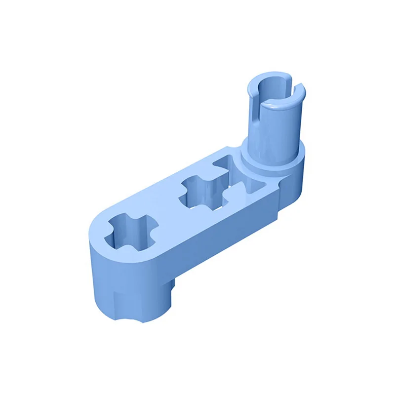 10個入り MOCパーツ 61408 ハイテクニックビームリフトアームクランクピン 1 x 3 互換ブロック DIY組み立てビルディングブロック パーティクル キッズトイ