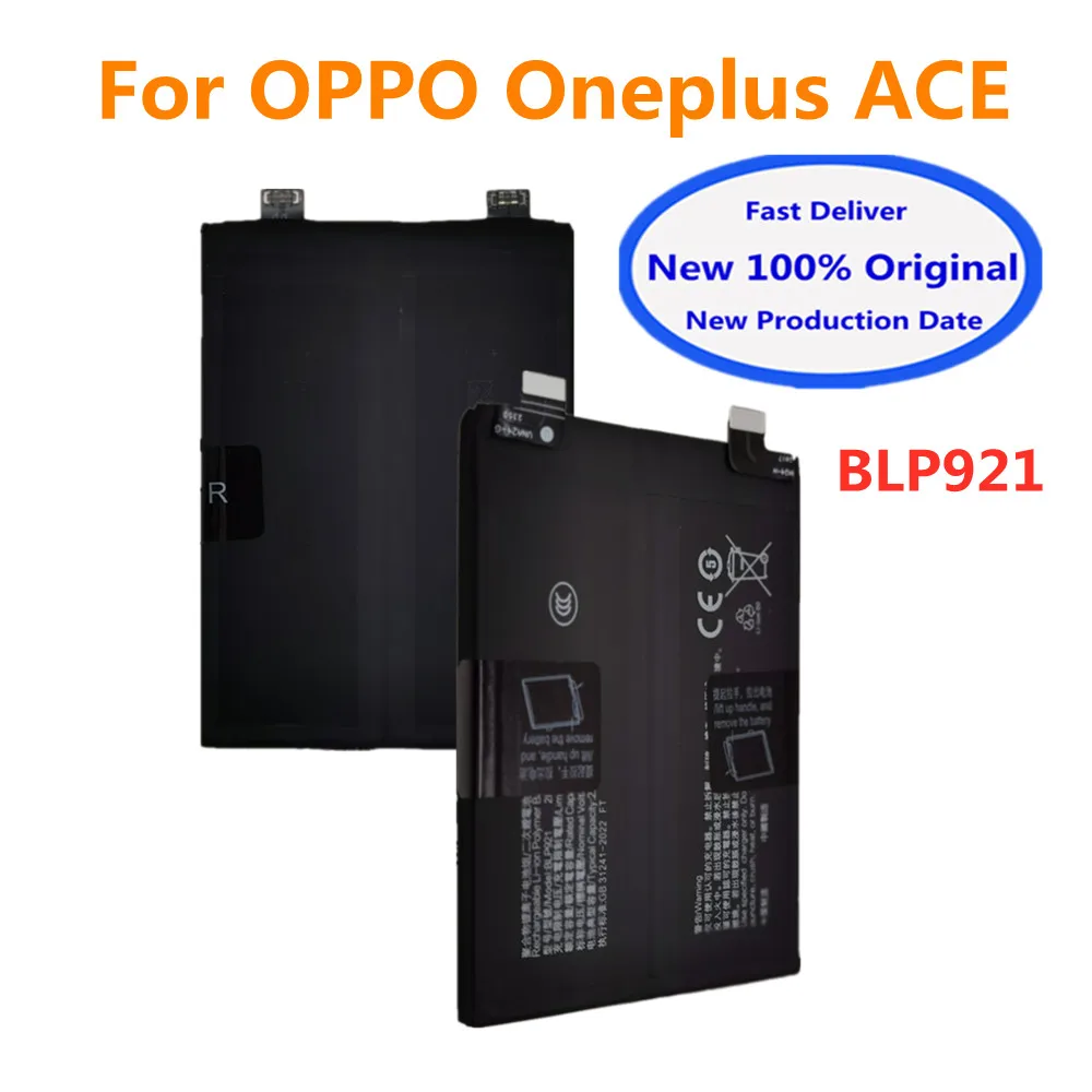 

Оригинальный аккумулятор для телефона BLP921 для аккумуляторов OnePlus ACE большой емкости 4500 мАч