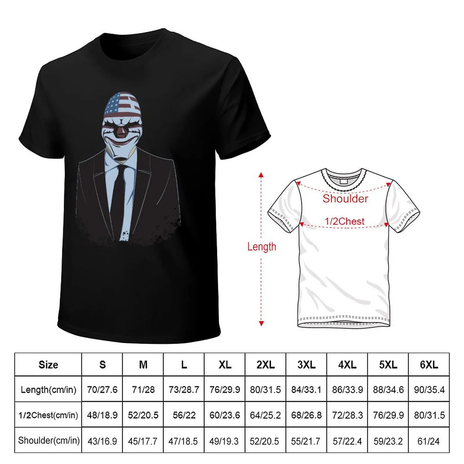 PAYDAY Dallas T-Shirt All Match Basic Short Sleeve Top