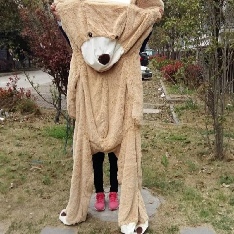 Selling Toy Big Size 100-260cm American Giant Bear Skin ,Bear Coat ,Good Quality Factary Price Soft Toys For Girls