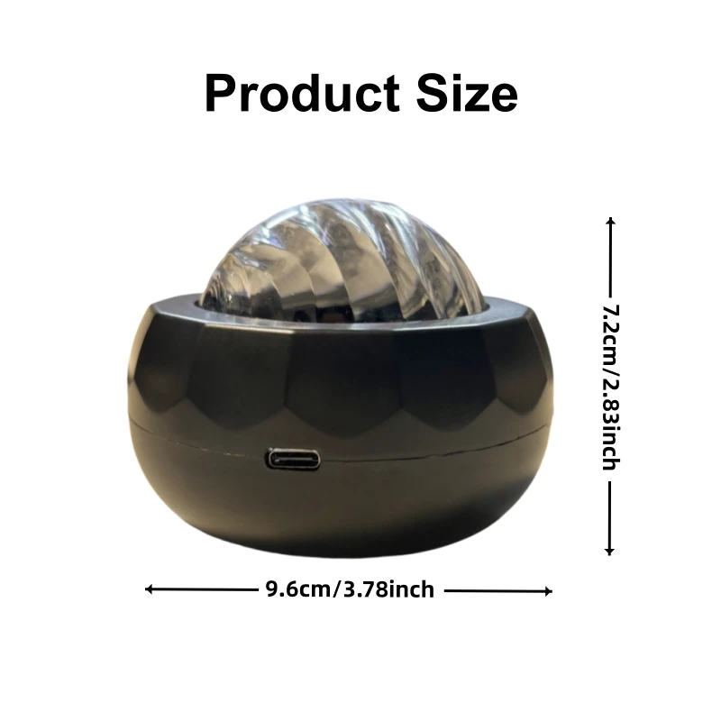 USB Aurora светодиодная звездная потолочная проекционная лампа с автоматическим вращением, синхронизация музыки, декор для сцены, ночник с дистанционным управлением, светильник для домашнего кинотеатра