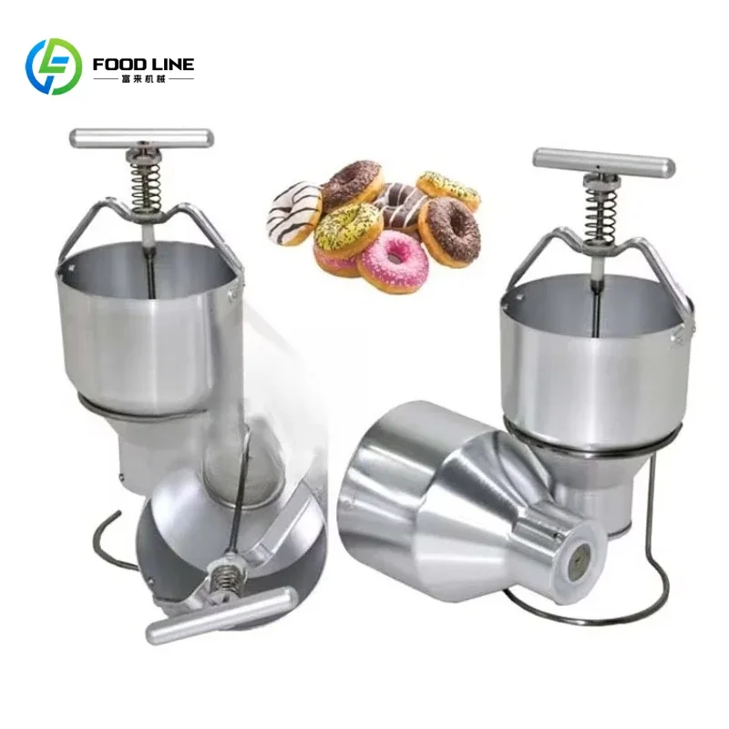 Mini Automatic Donut Maker Manual‑operated Doughnut Forming Machine for Household Bakery Use