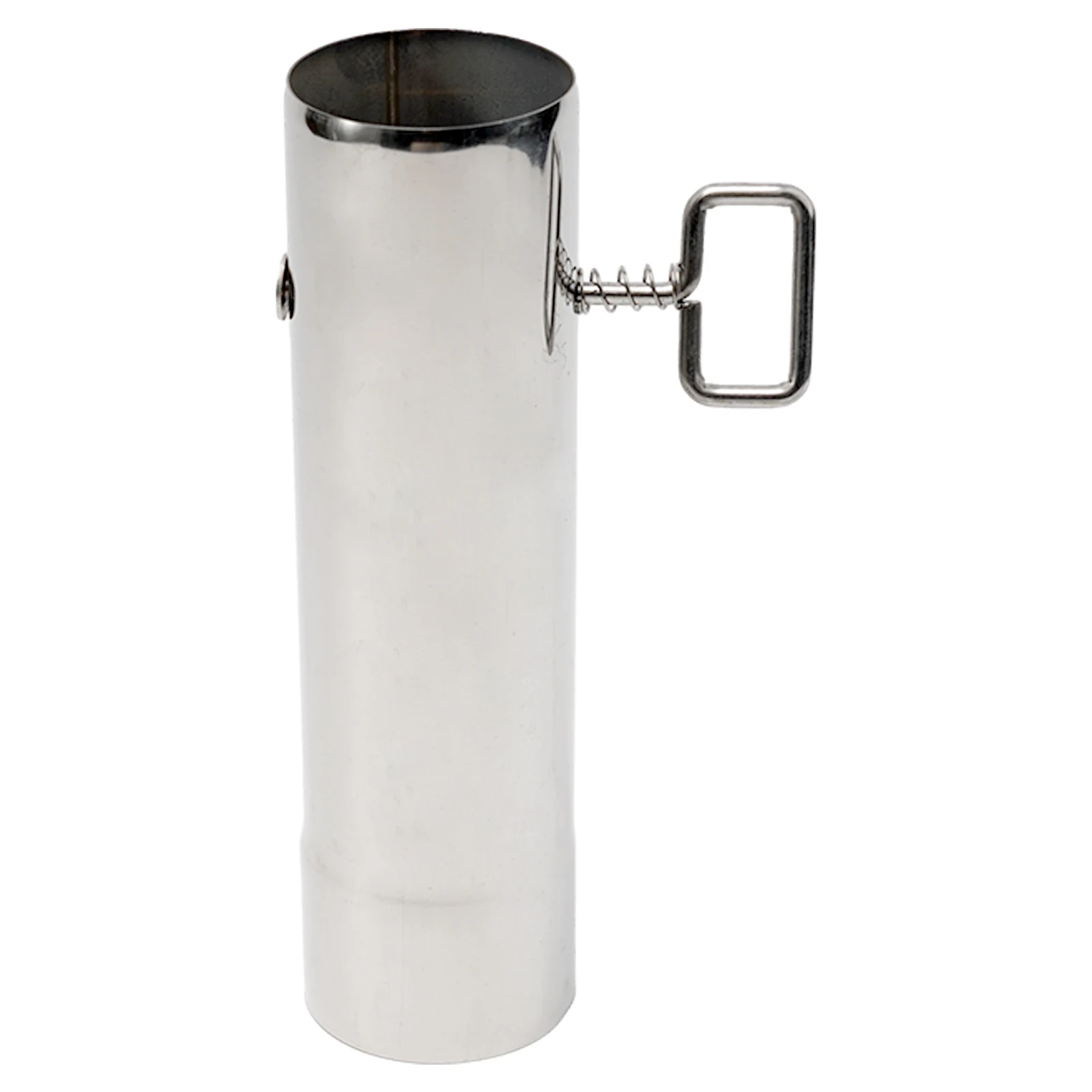 60mm Stainless Steel Stove Pipe Tee with Air Mesh Ventilation for Wood Burning Stove Outdoor Teepee Fireplace Safety