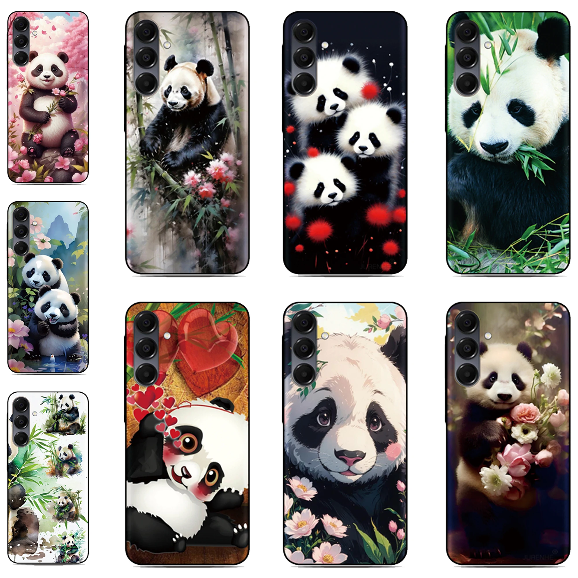 Funda de teléfono Panda Cute para Oukitel C69 C3 C2 C68 C62 C61 C57s C57 C58 P1 C1 Pro C59 C53 C51 C50 C38 C36 C35 C21 WP50