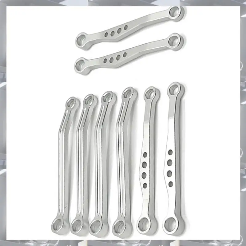 A84F-RC Car Upgrade Front & Rear Fixed Rod Kit For WPL 1/16 C64 RC Car Upgrade Parts