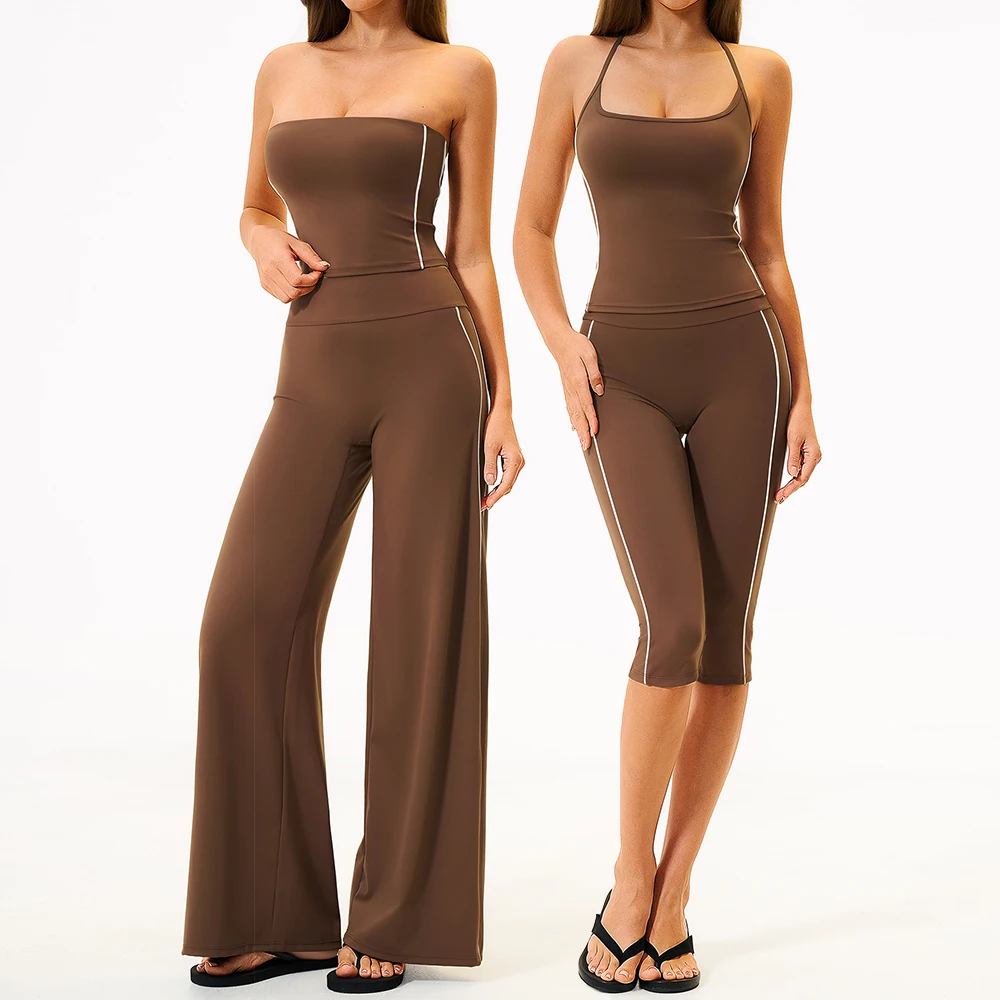 Yoga Set 2PCS Workout Outfit Women's Tracksuits Gym Fitness Shorts Sleeved Suit Running Sportswear Female Sports Yoga Clothes