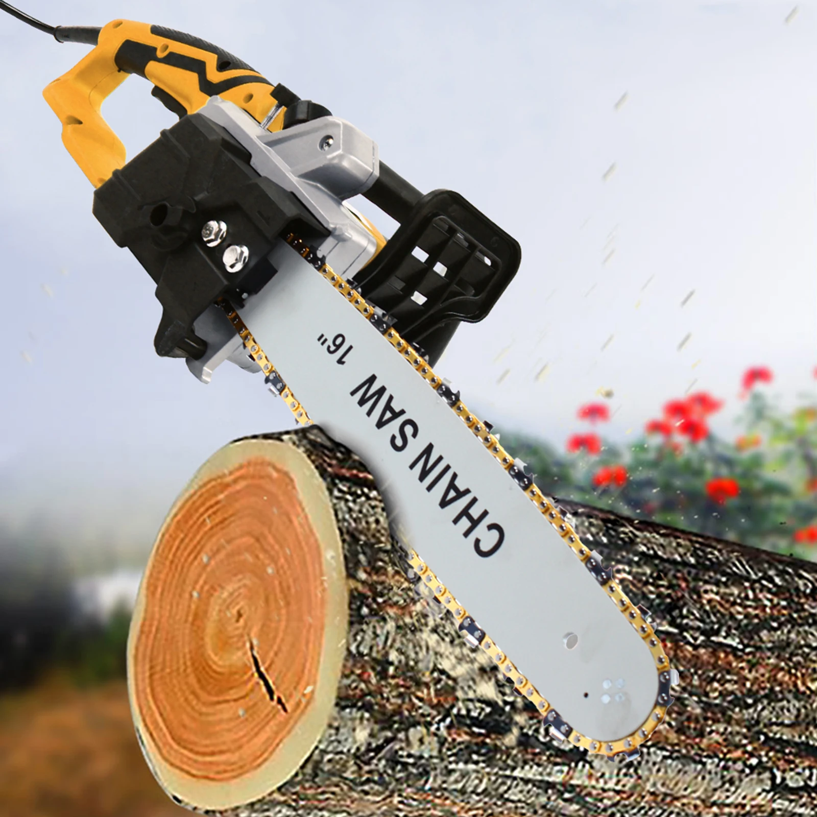 2000W 16Inch Electric Chain Saw 40 High all Copper Wire Motor 50HZ 800r/min Electric Power Chainsaw