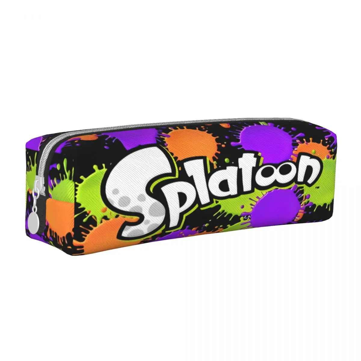 

Разноцветные фоточехлы Splatoon, креативная мультяшная сумка для видеоигр, Детские вместительные школьные принадлежности, пенал на молнии