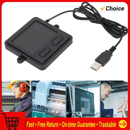 Trackpad portátil Trackpad USB con cable incorporado tamaño compacto 2 botones portátil práctico ordenador táctil Pad para ordenadores portátiles de sobremesa