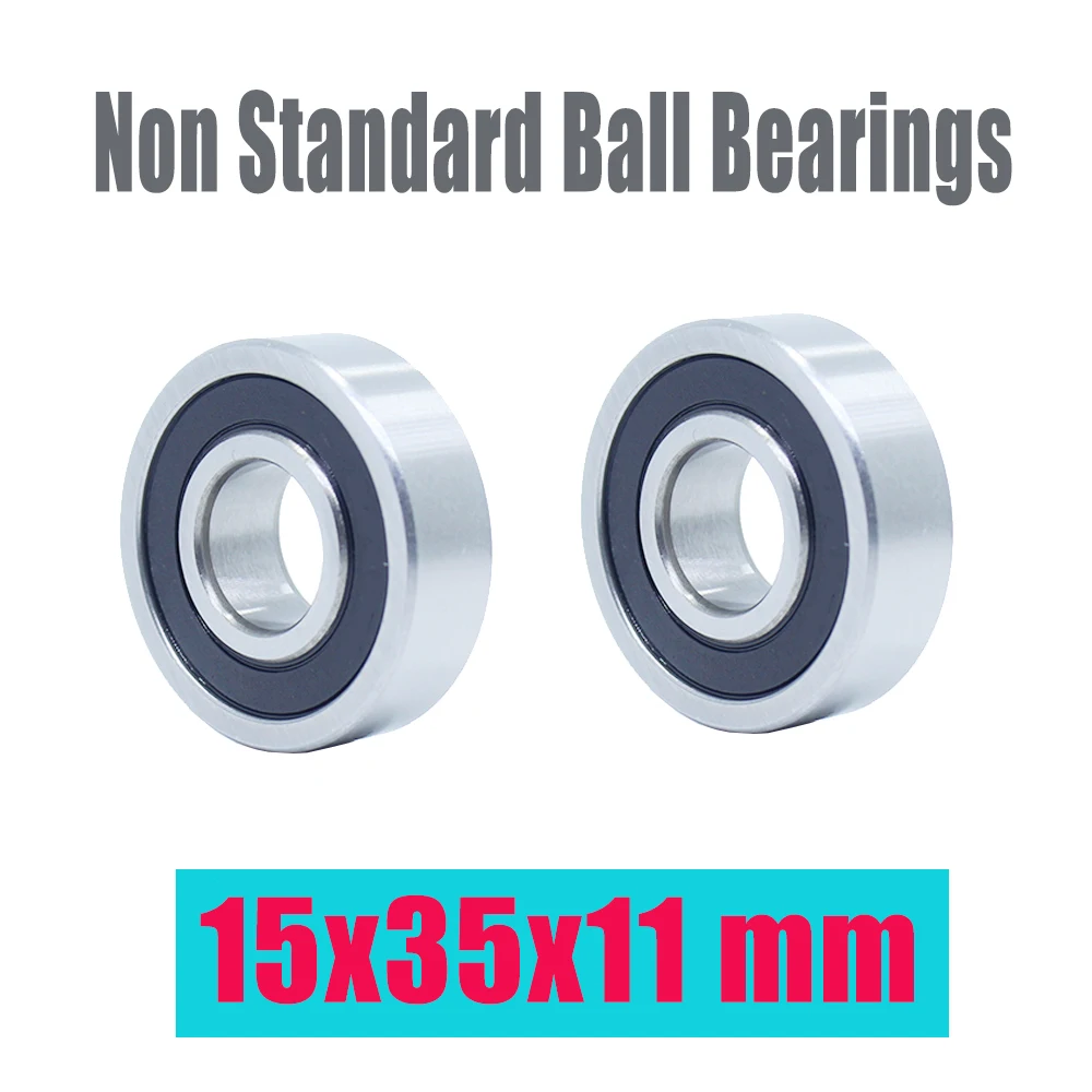 6301/15-2RS Bearing 153511 Non Standard Ball Bearings ( 2 PC ) 6301RS For Mountain Motorcycle Wheel