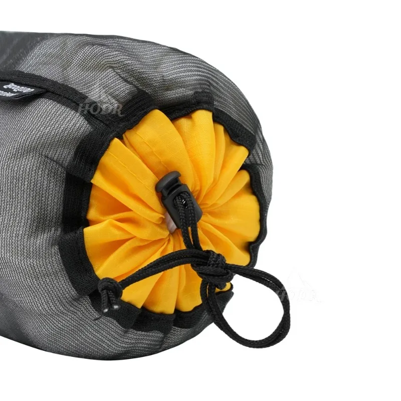 Mesh Bags Lightweight Mesh Stuff Sack Drawstring Storage Bags Compression Pouches for Camping, Hiking, Laundry & Grocery