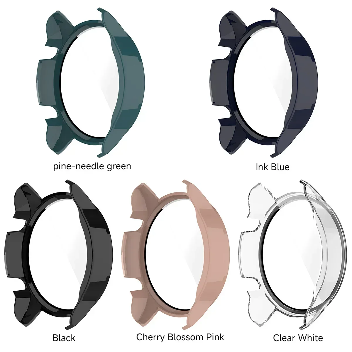 PC Watch Case For Xiaomi Mi Watch Color Sport Smart Watch Full Screen Protector Cover Shell Tempered Glass Film Hard Edge Frame image 3