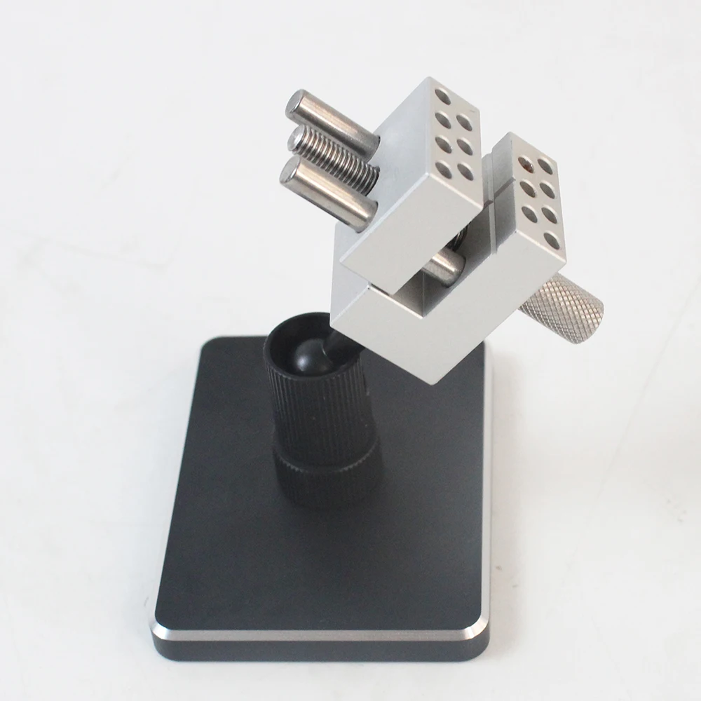 304 Stainless Steel Mini Precision Vise - Adjustable Multi-Function Clamp for DIY Crafts Model Making & Workbench Jewelry Repair