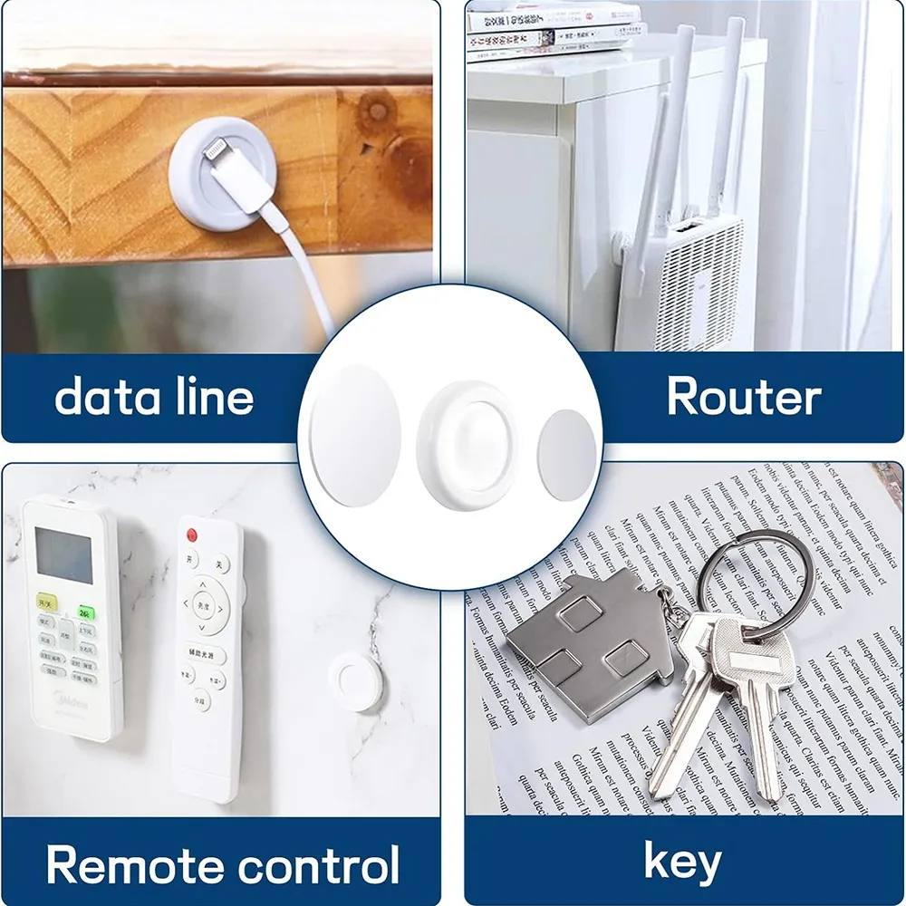 Gancio magnetico da 20/2 pezzi gancio di stoccaggio per telecomando magnete Anti-smarrimento multifunzionale montato a parete potenti magneti extra potenti