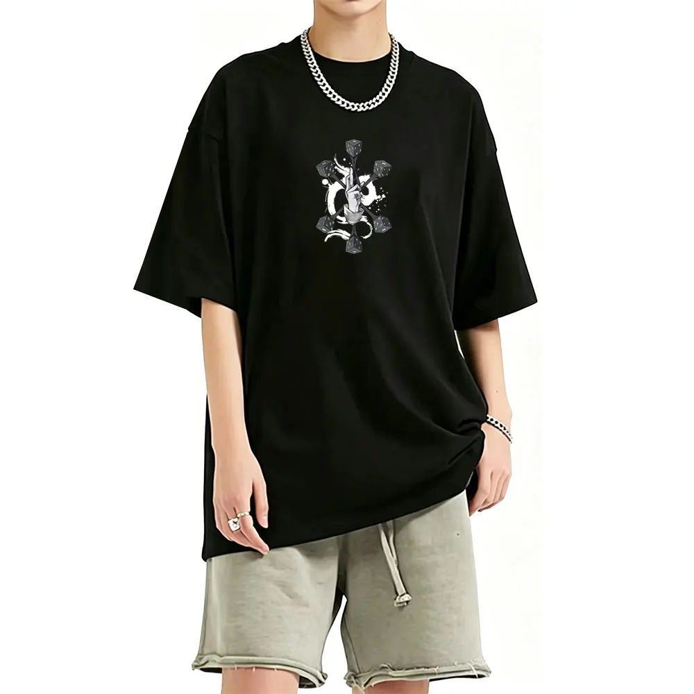 

Anime Jujutsu Kaisen Gojo Satoru Merch T-shirt Summer Men Clothing Cartoon Manga T Shirts Male Cosplay Oversized Crewneck Tshirt