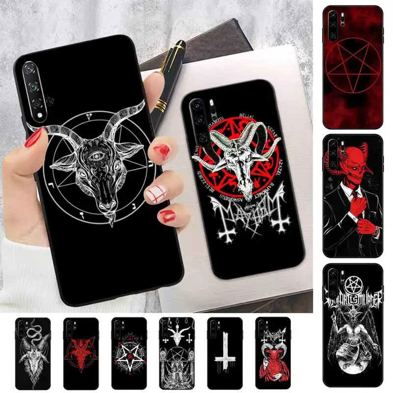 

Devil Satan Phone Case for Huawei Honor 10 i 8X C 5A 20 9 10 30 lite pro Voew 10 20 V30