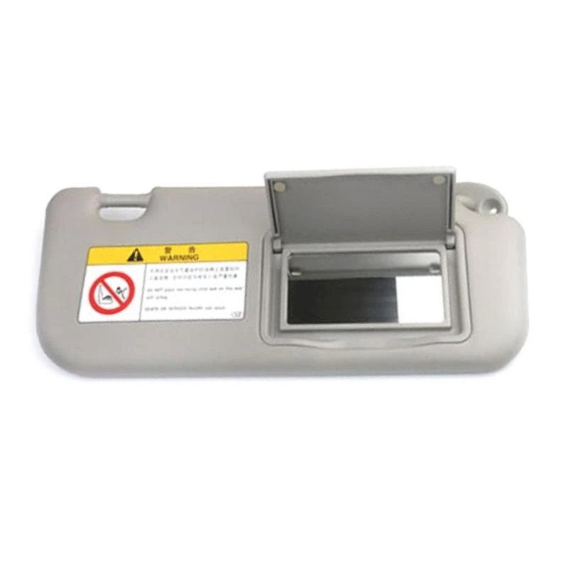 Car Sun Visor Sunshade Interior Car Front Sun Visor Panel， Car Side Sun Visor Sunvisor Assy Gray UV-Blocking for Camry