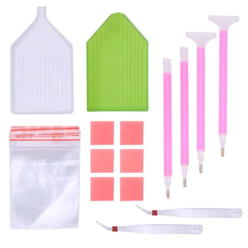 Diamond Painting Tools with Diamond Embroidery Box and Multiple Sizes Painting Pens for Adults to Make Art Craft