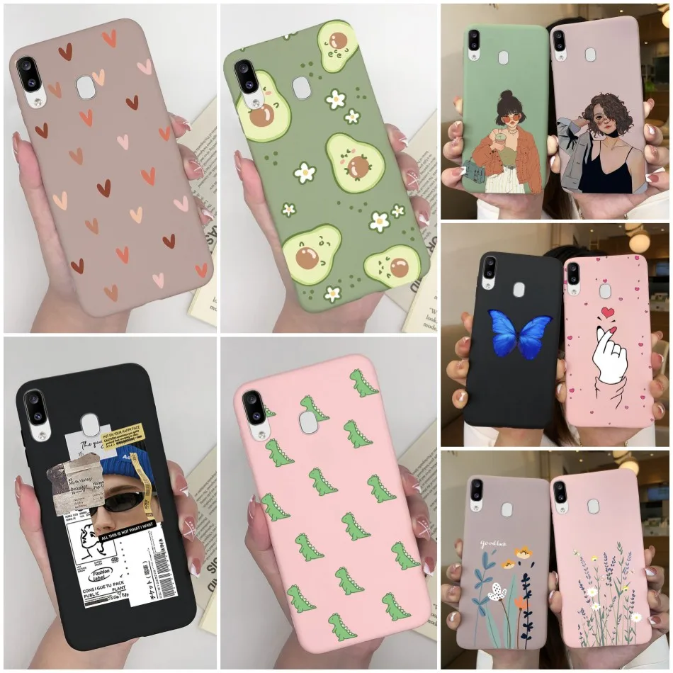 Phone Case for Samsung Galaxy A20 Case Galaxy A20s Case Silicone Bumper Cover for Samsung A20s A 20s A207 A20e Cover Soft Fundas