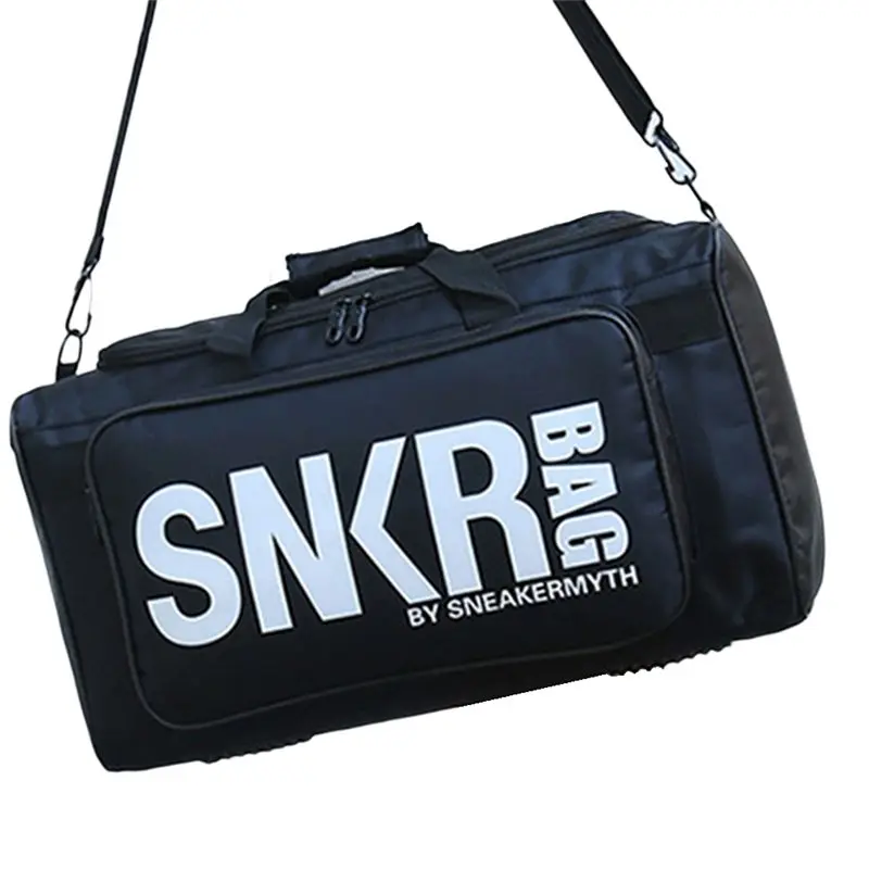 Large Multi-Compartment Sports Training Gym Bag, Men's Sports Shoes Gym Bag, Shoe Storage Bag Waterproof Shoulder Bag Eco-Friend