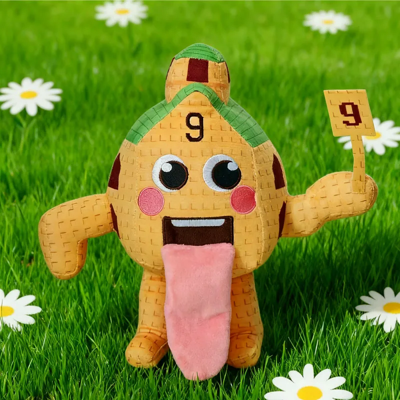 Nouveau volez un cerveau Esok Sekolah peluche jeu chaud périphérique peluche mignon dessin animé No. 9 maison peluche poupée jouet Gamer Fans cadeau