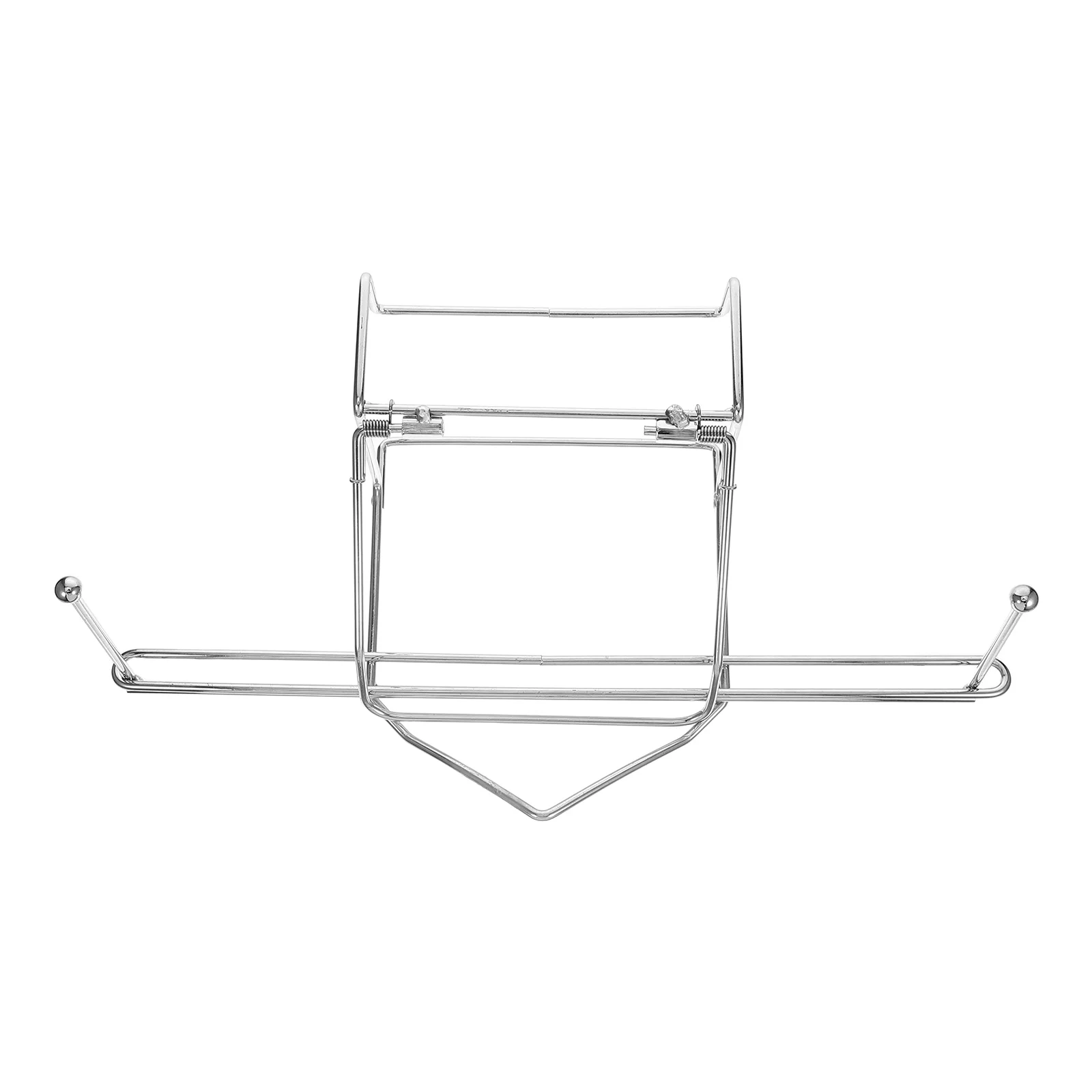 

Shopping Bag Rack Organizer Stainless Steel Reusable Hanging Garbage Holder Cabinet Trash Hanger Bag Stand Multifunctional