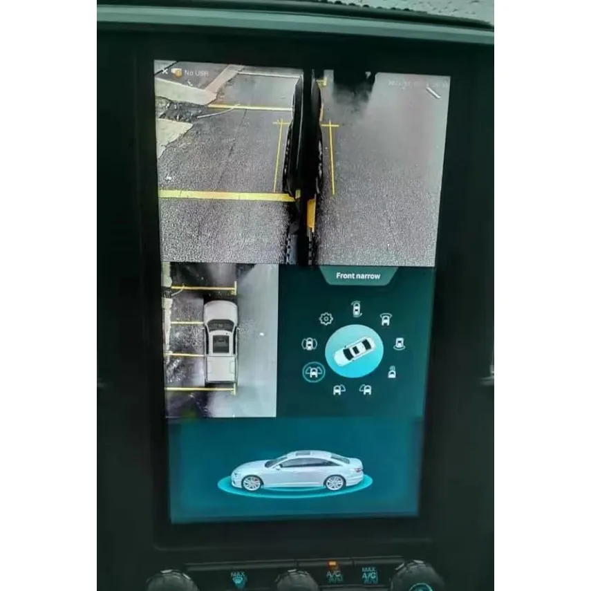 

360 Degree Bird View System 4ch Camra Car DVR Record 2D/3D Around Rear View Car Camra System RHD for Sycn 4