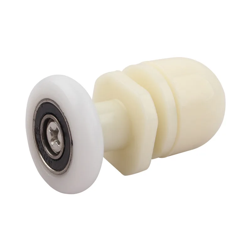 4PCS Shower room pulley old-fashioned arc bathroom sliding door simple bathroom glass door wheel roller sliding door accessories