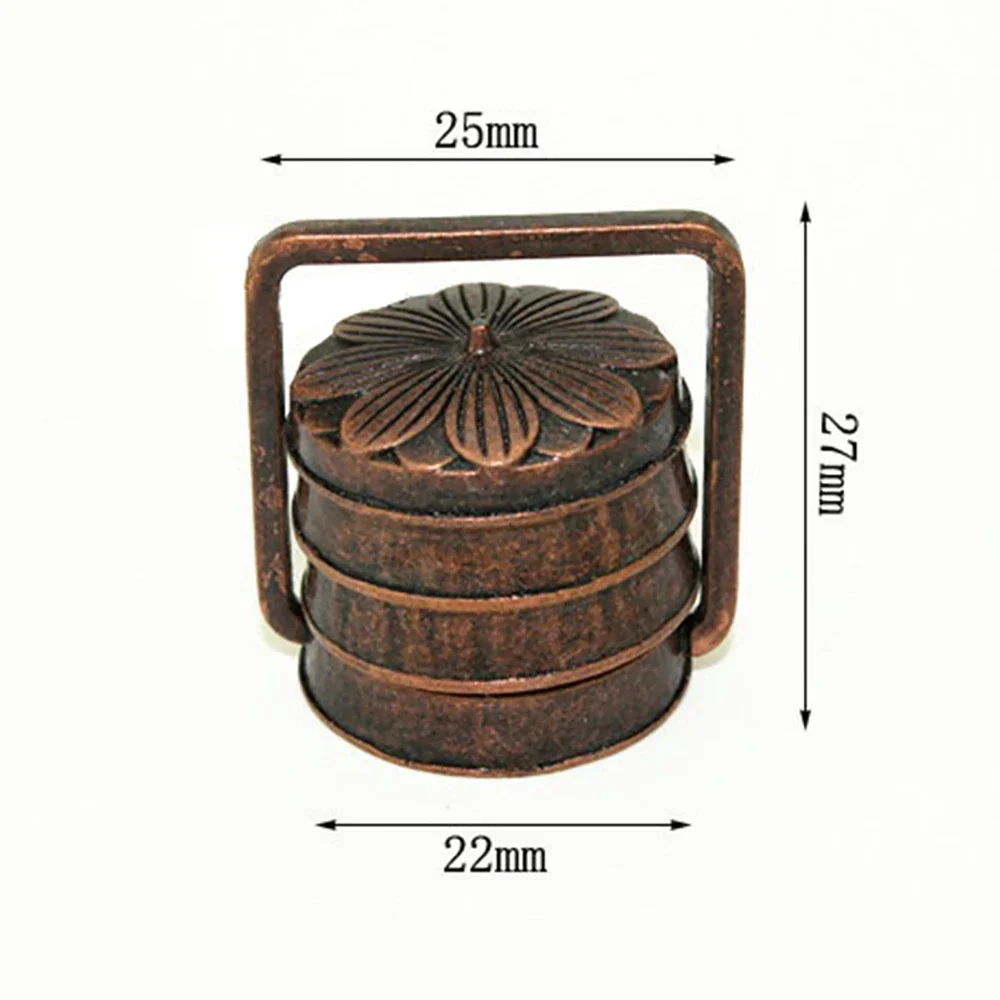 1/12 Dollhouse Miniature โลหะ Vintage อาหารตะกร้ามินิตะกร้าอาหารของเล่นสําหรับตุ๊กตาอุปกรณ์ House ตกแต่ง ob11 bjd