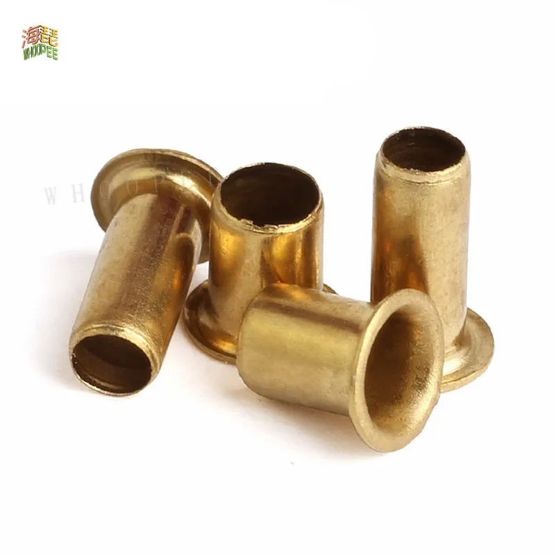 M0.9 M1.3 M1.5 M1.7 M2 M2.5 M3 M4 M5 M6 Tubular  Double-sided Circuit Board PCB Nails Copper Hollow Rivets Nuts