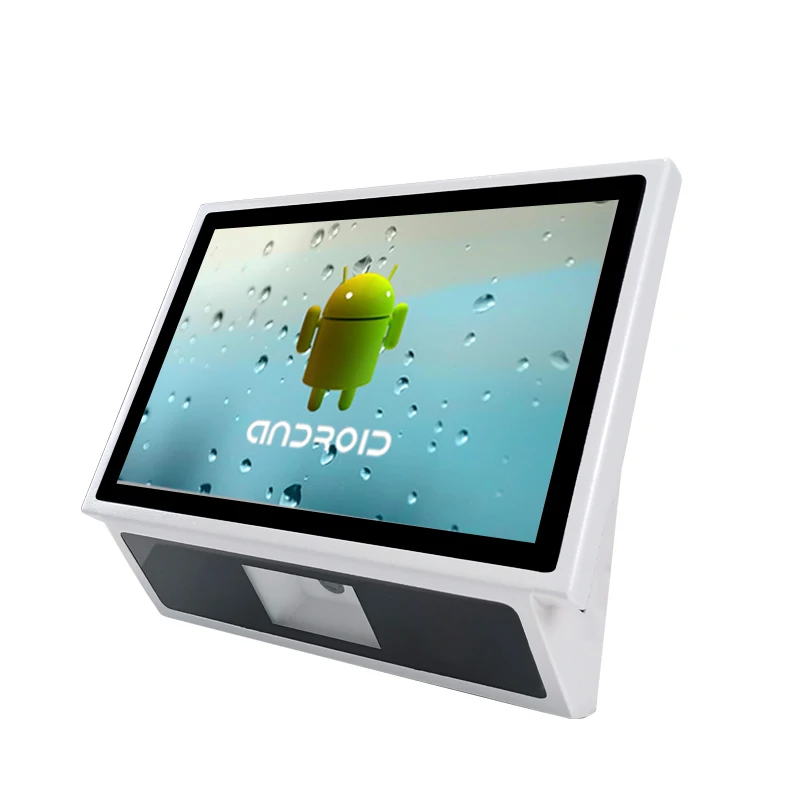 Черно-белая дешевая позиционная система Winson «все в одном» для ресторана, супермаркета, кассового аппарата/pos-машины