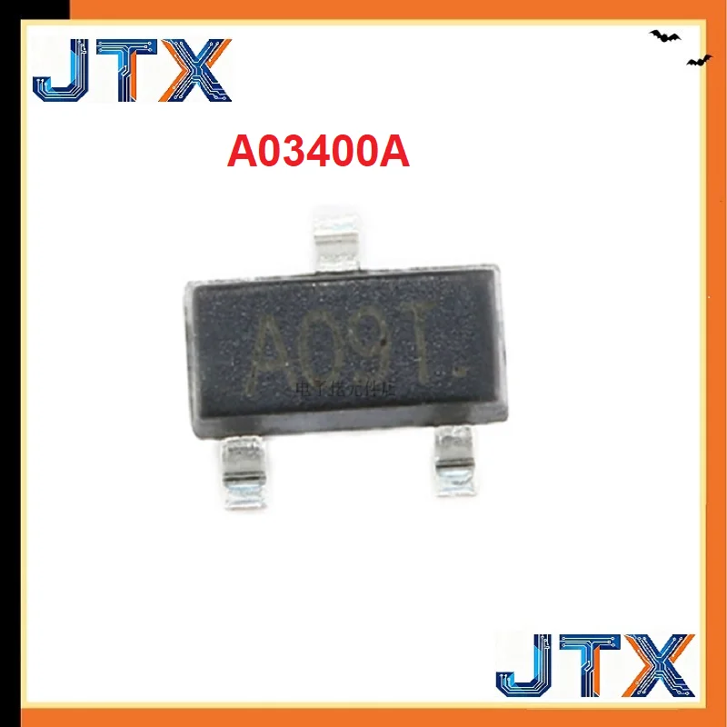 100PCS/LOT Mos tube enhances site effect tubeA03400A A03401A A03402 A03403 AO3404A A09T A01T SOT-23