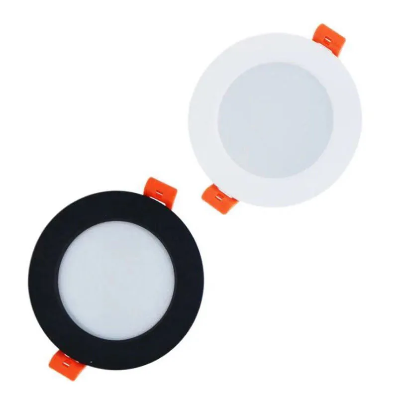 10pcs DC12V 24V LED downlight, 3W 5W 7W 9W 12W 18W embedded LED spotlight, ceiling light, panel light, round indoor lighting